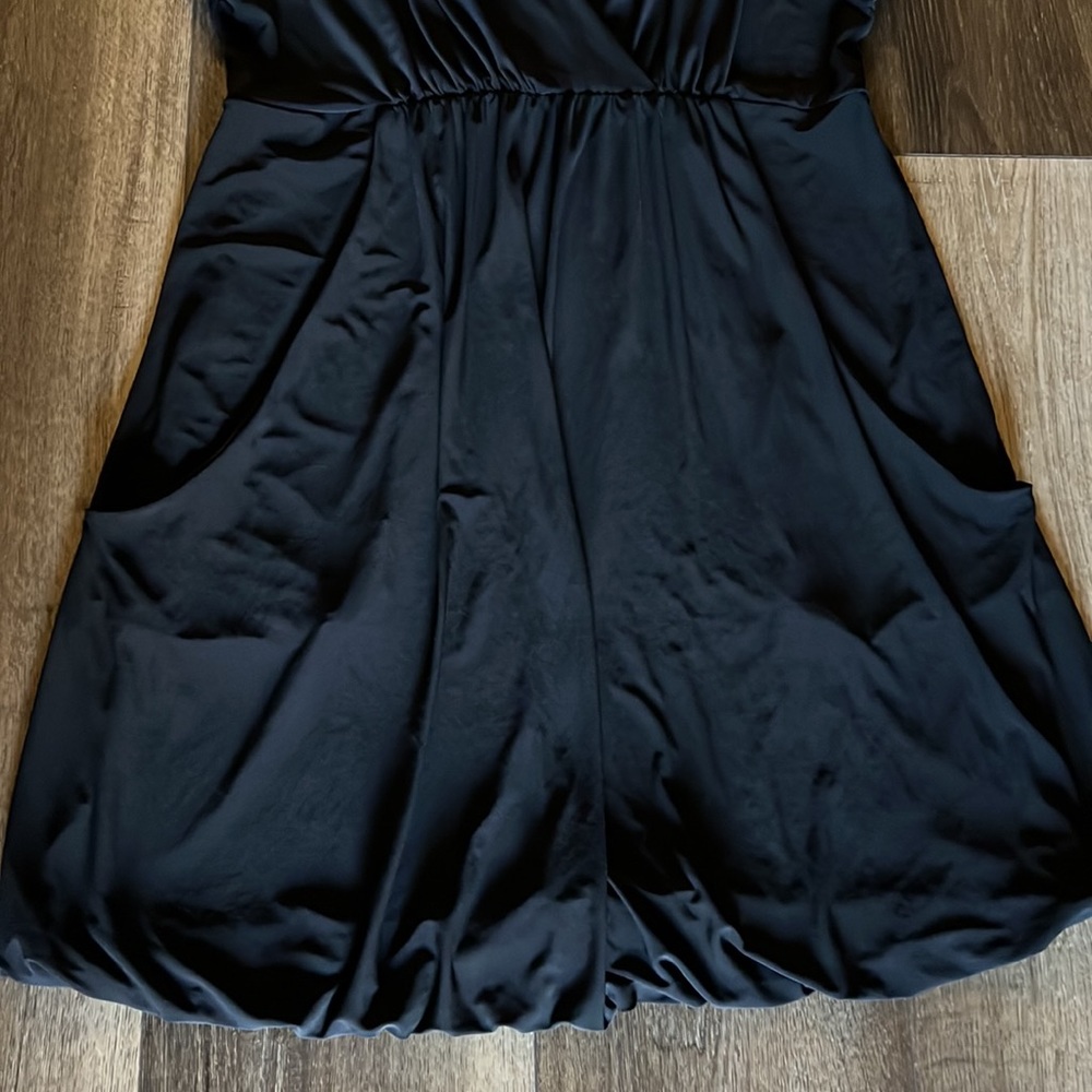 Torrid Black Mini Dress With Front Pockets - Picture 3 of 10